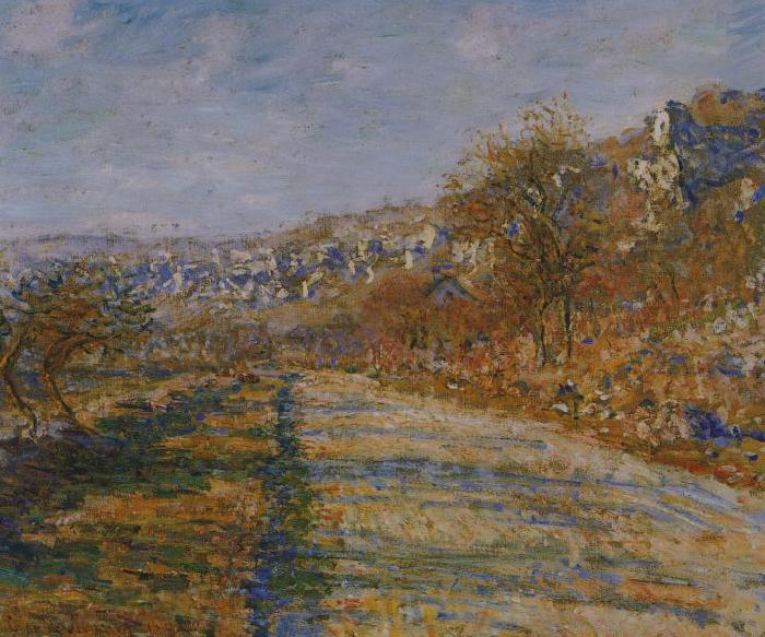 Claude Monet Road of La Roche-Guyon France oil painting art